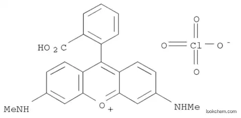 Molecular Structure of 62669-77-6 (RHODAMINE 116 PERCHLORATE)